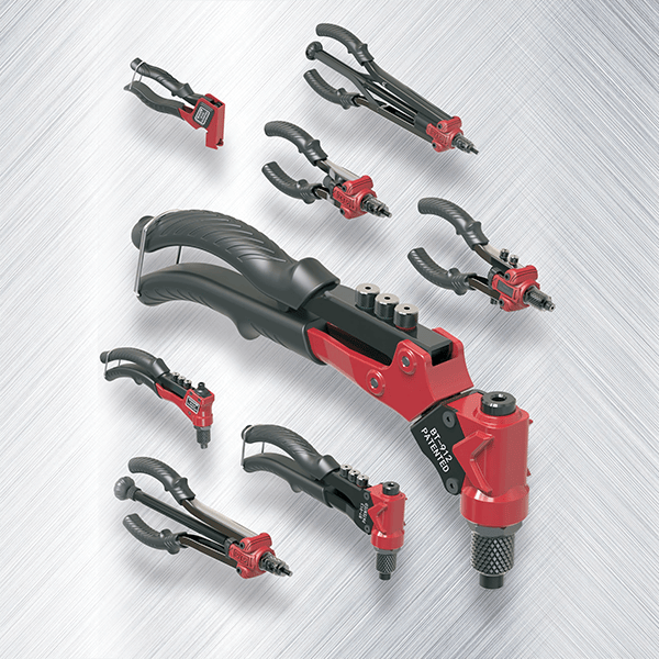 Hand rivet tools